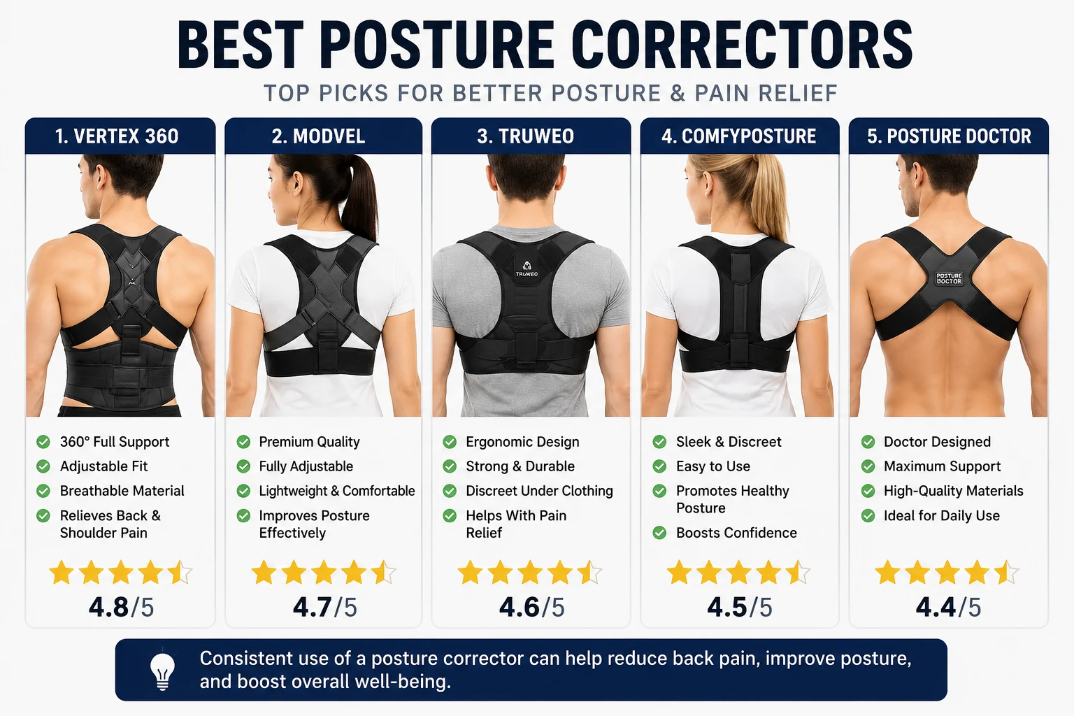 How Posture Correctors Help Improve Daily Comfort