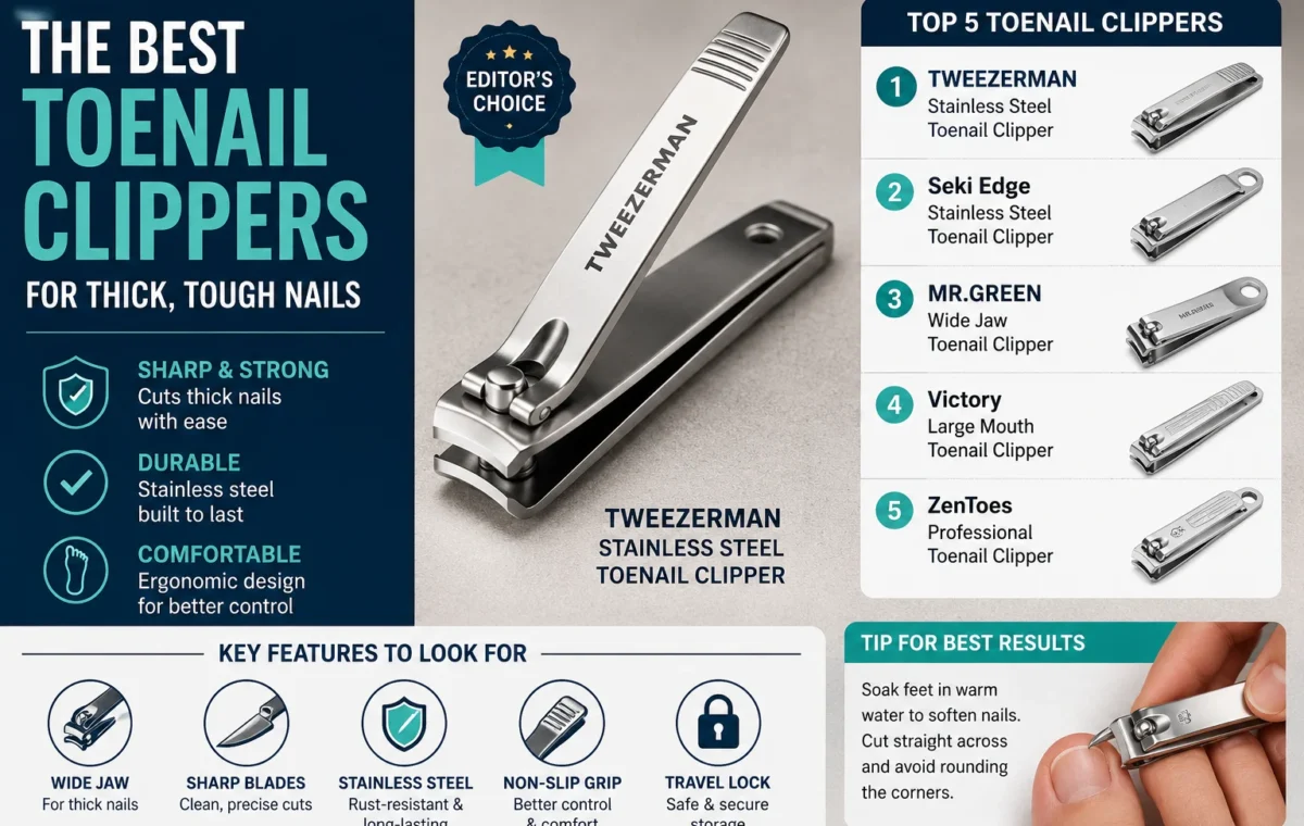 Best Toenail Clippers: The Complete Buying Guide for Healthier, Easier Nail Care 2026