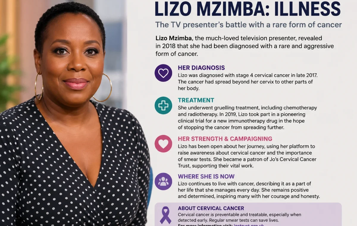 Best Lizo Mzimba Illness: Is the BBC Journalist Unwell? 2026