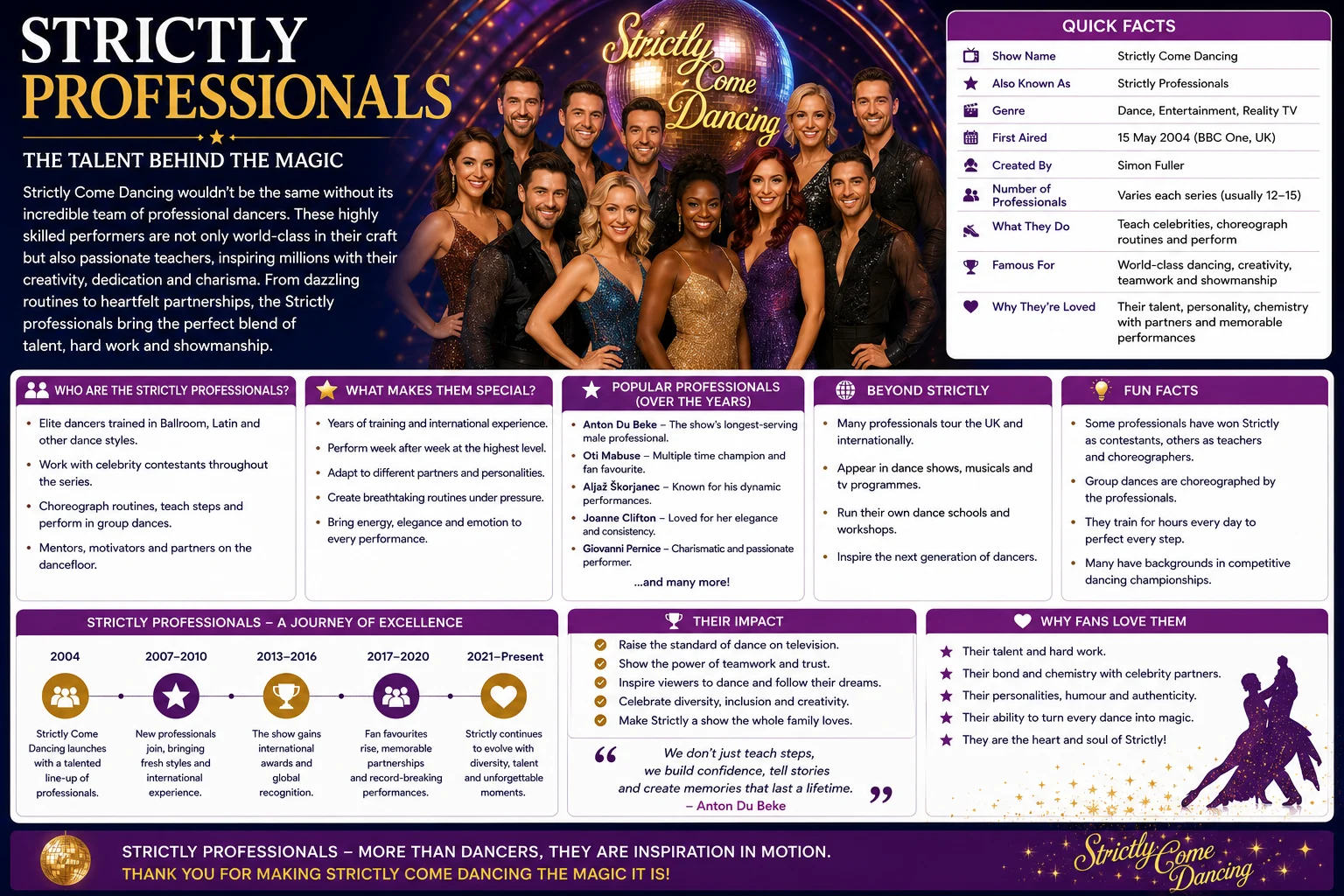What Does Strictly Professionals Mean