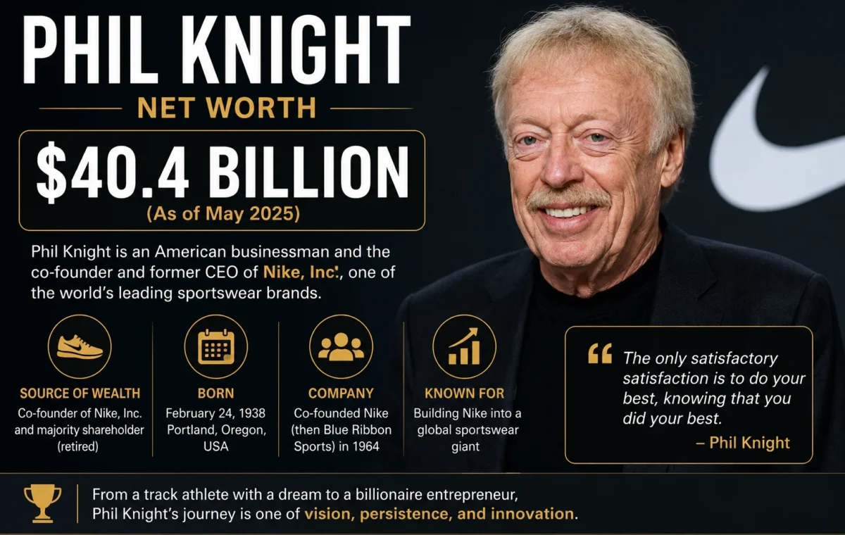 Phil Knight Net Worth: Complete Guide & 7 Facts (2026)
