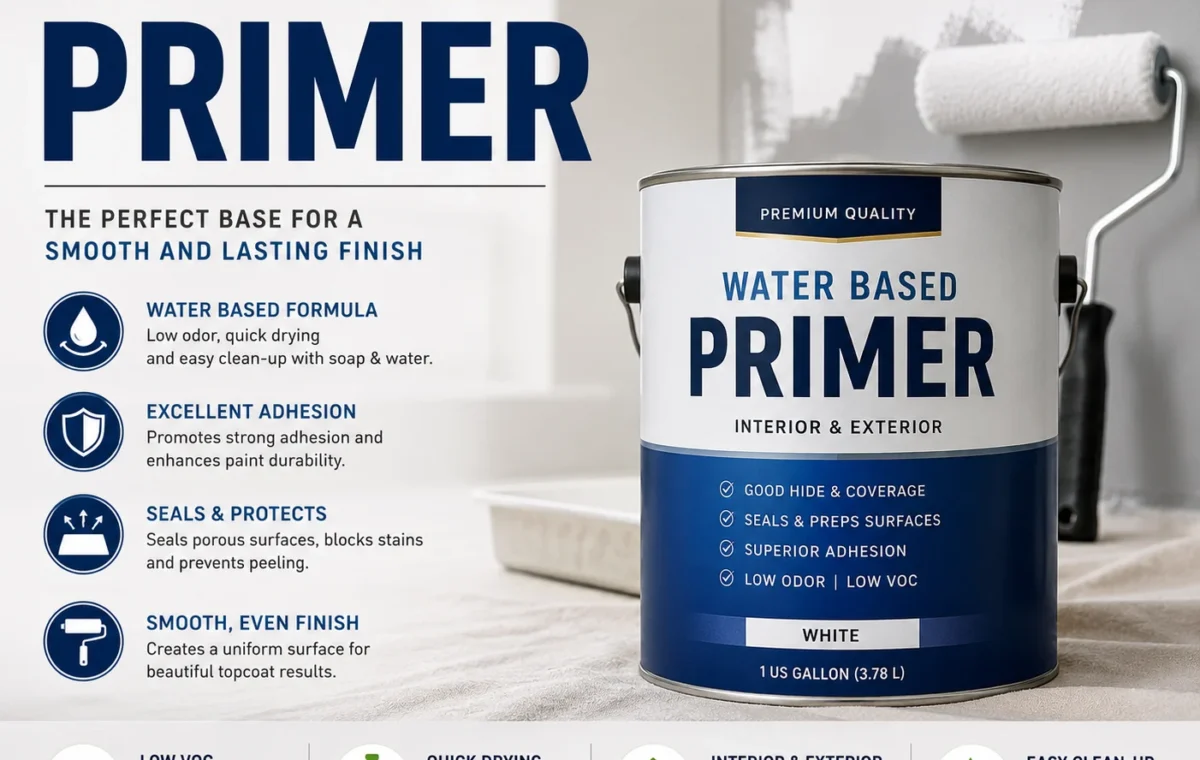 Water Based Primer: Complete 2026 Guide With 7 Key Benefits